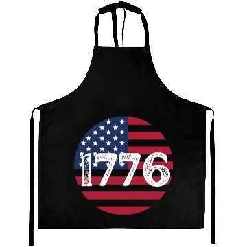 Discover 1776 - In US Flag Aprons