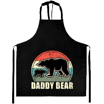 Discover Fathers day Gift Idea, Daddy Bear Cubs, Dad Aprons