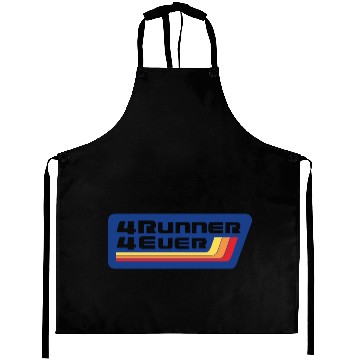 Discover 4 Runner 4 Ever Blue Yellow Orange Red Aprons