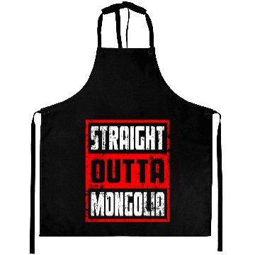 Discover Straight Outta Mongolia Aprons