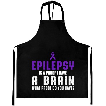 Discover Epilepsy Awareness Beat Fun Epileptic Warrior Aprons