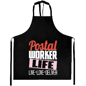 Discover Postal Worker Life Mailman Mailwoman Postman Mail Aprons