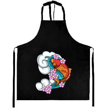 Discover Cherry Blossom Aquarist Gift Aprons