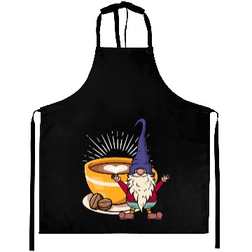 Discover Coffee Gnome Heart Gardening Gnomes Aprons