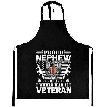 Discover Proud Nephew of a World War Il Veteran Aprons