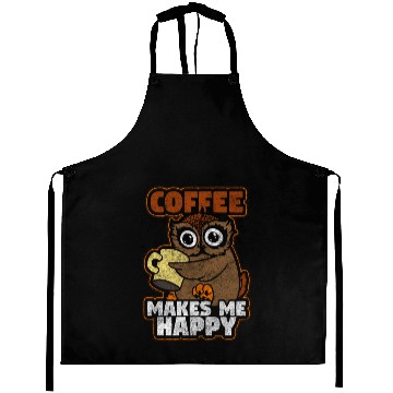 Discover Owl Nature Birds Wisdom Aprons