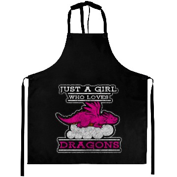 Discover Dragon Monster Japan Aprons