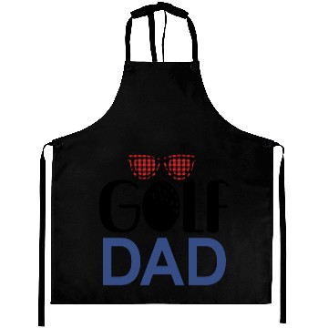 Discover Golf Dad Father's Day Gift Aprons