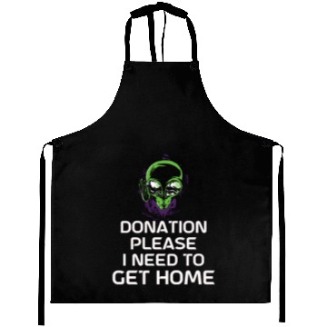 Discover Alien Gift Extraterrestrial UFO AREA 51 Sci-fi Aprons