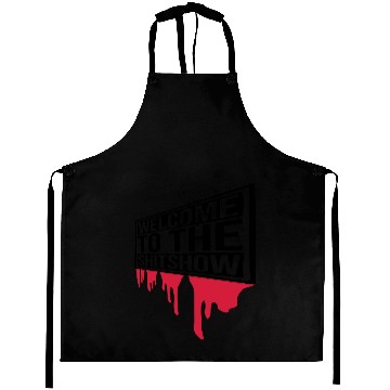 Discover blood welcome shit Aprons