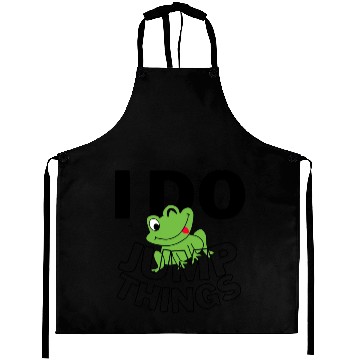Discover Frog Do The Jump Thing Aprons