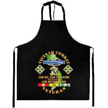 Discover Army Vietnam Combat Infantry Veteran w 2nd Bn 8th Aprons