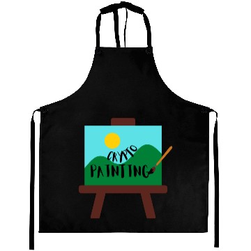 Discover Crypto Painting Aprons