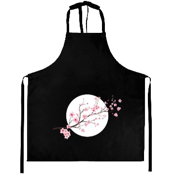Discover Cherry Blossoms Spring Japan Nature Aprons