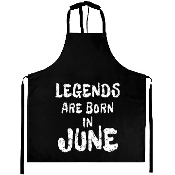 Discover Legends are Born in June | Black Freedom Day Aprons