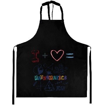 Discover i love math Aprons