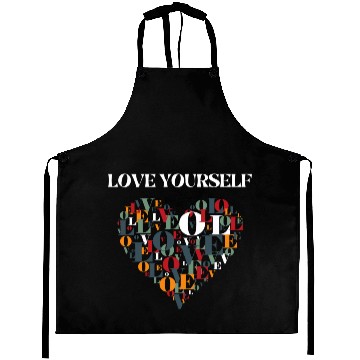 Discover Wednay's Self-Love Merch Aprons