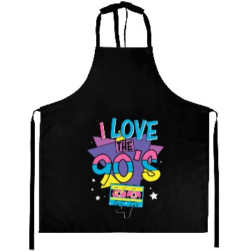 Discover I Love The 90's Retro Aprons