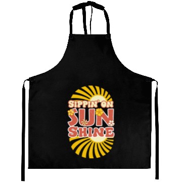 Discover Sippin on sunshine sublimation Aprons