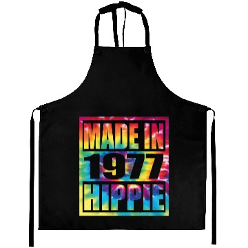 Discover Hippie Birthday 1977 Aprons
