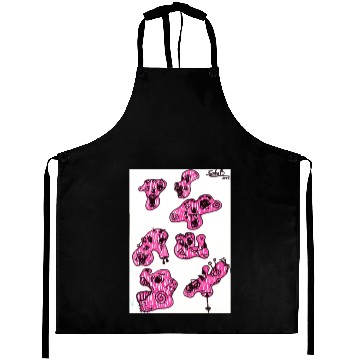 Discover pink zombies Aprons