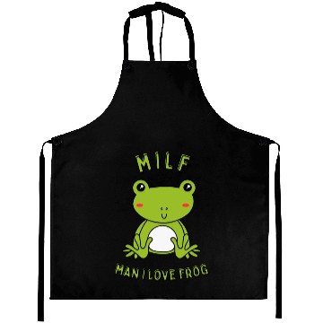Discover MILF Man I Love Frog Aprons
