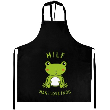 Discover MILF Man I Love Frog Aprons