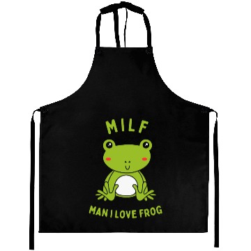 Discover MILF Man I Love Frog Aprons