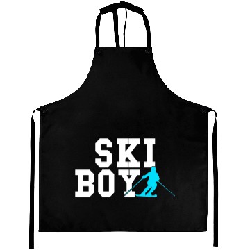 Discover ski boy Aprons