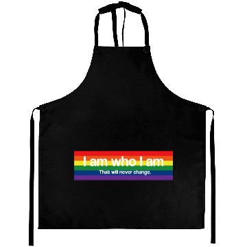 Discover I am who I am - Pride Aprons