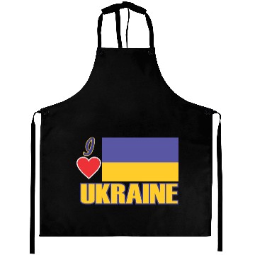 Discover i love ukraine Aprons
