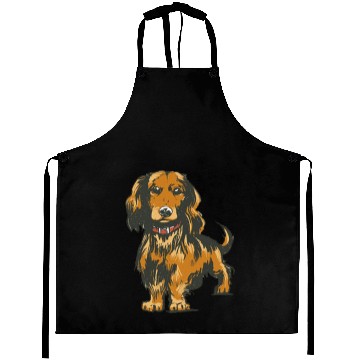 Discover Cute dachshund dog Aprons