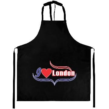 Discover I LOVE LONDON best design Aprons