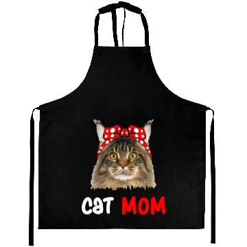Discover Cat Mom Aprons