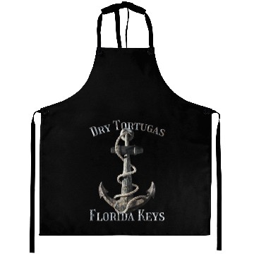 Discover Dry Tortugas Florida Keys Vacation Nautical Anchor Aprons