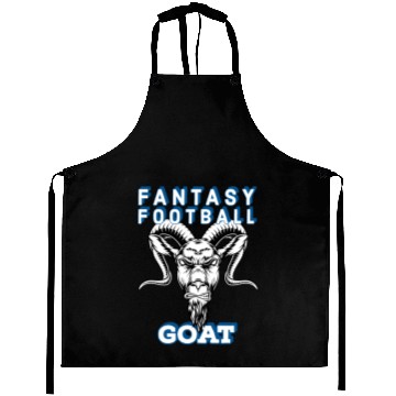Discover Fantasy Football GOAT Gift Idea Draft BBQ Aprons