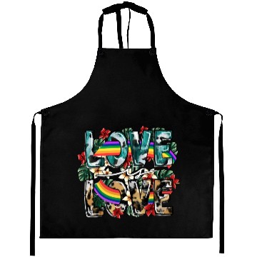 Discover Love is Love Aprons