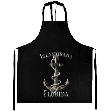 Discover Islamorada Florida Keys Nautical Anchor Sailing Aprons