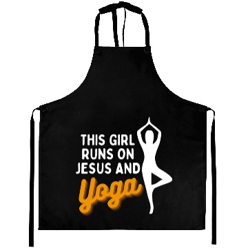 Discover Runs On Jesus And Yoga Aprons