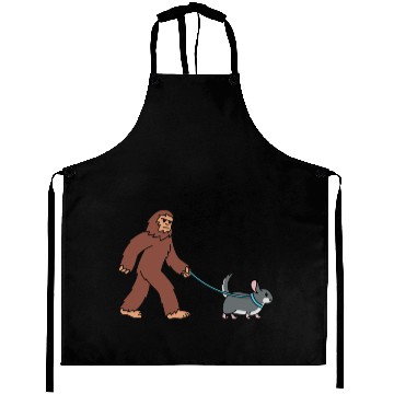 Discover Bigfoot Sasquatch Walking Chinchilla Aprons