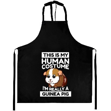 Discover This Is My Human Costume I'm Really A Guinea Pig Aprons