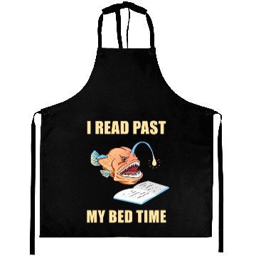 Discover I Read Past My Bedtime For Book Lover Aprons
