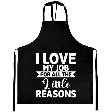 Discover Teacher Life Aprons