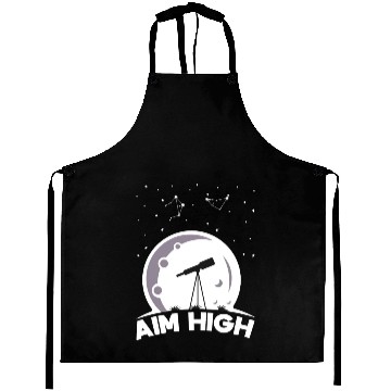 Discover Telescope Owner Stars Galaxy Astronomy Aprons
