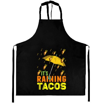 Discover Raining Taco Lover Tacos Aprons