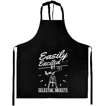 Discover Telescope Owner Celestial Objects Astronomy Aprons