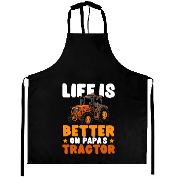 Discover Life Is Better On Papa's Tractor Farming Farmer Aprons