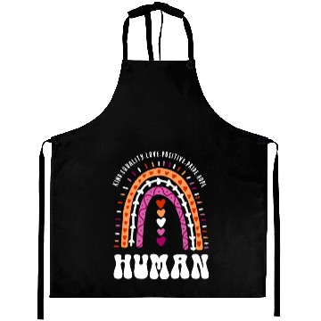 Discover Human Lesbian Pride Boho Rainbow Aprons