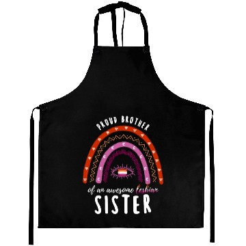 Discover Rainbow Brother Lesbian Sister Aprons