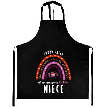 Discover Rainbow Uncle Lesbian Niece Aprons